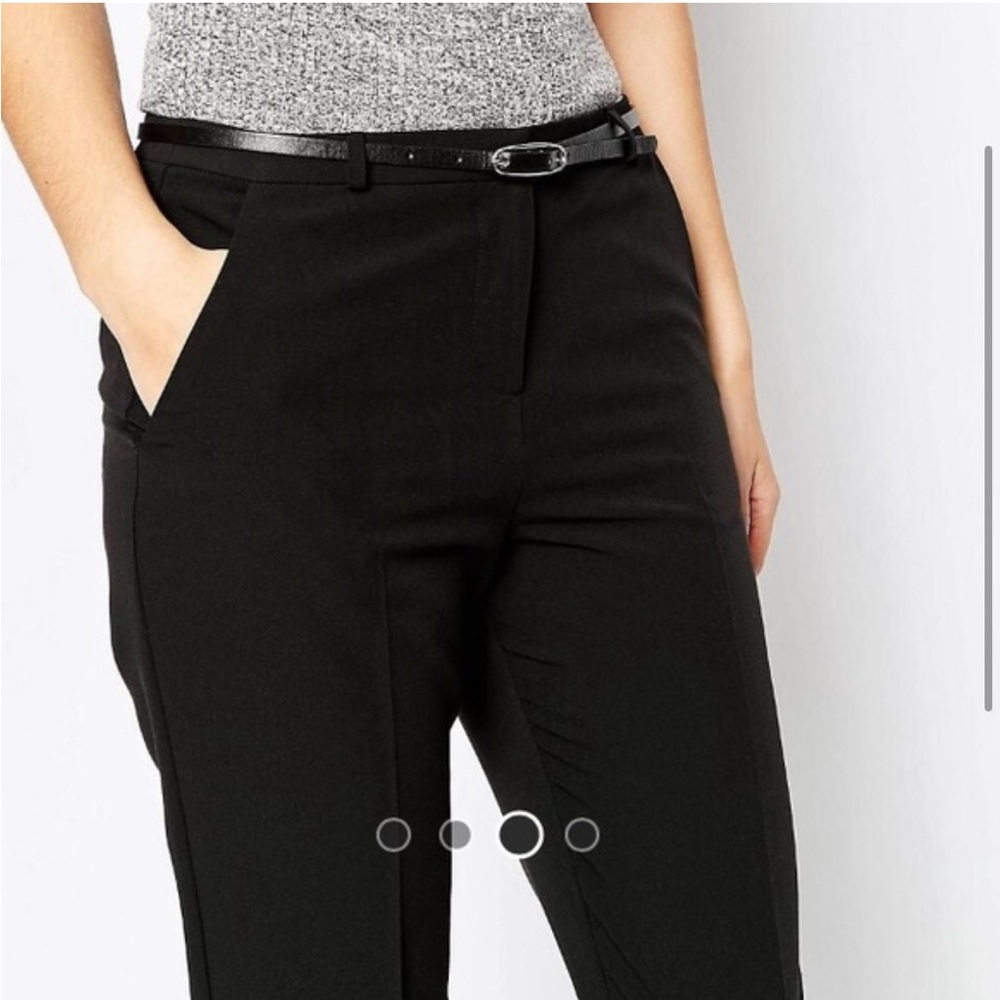 ISO ASOS Belted cigarette trousers size 10, 8 or 12 ok
